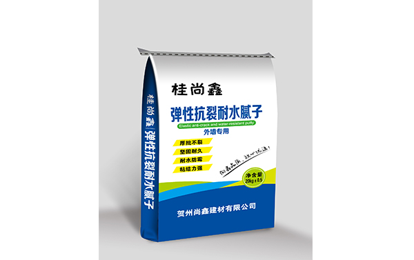 弹性抗裂耐水腻子